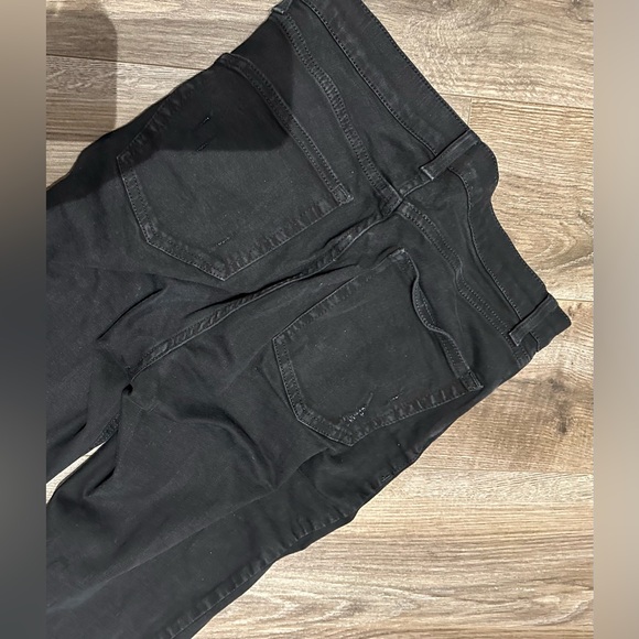 Topshop Moto Tall Black Destroyed Skinny Jeans - Picture 6 of 6